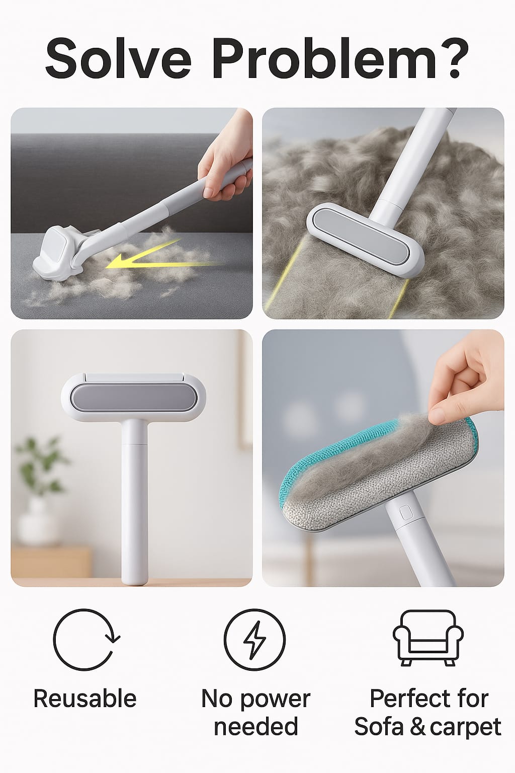 GadgetAura™ 4 In 1 Swipe Brush